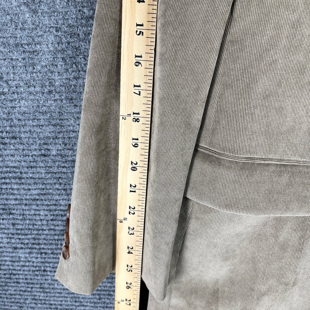 Vintage Lauren Ralph‎ Lauren Corduroy Blazer Men 50R Paisley Lined Tailored Y2K - Picture 13 of 16
